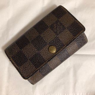 ルイヴィトン(LOUIS VUITTON)のルイヴィトン ダミエ キーケース(キーケース)