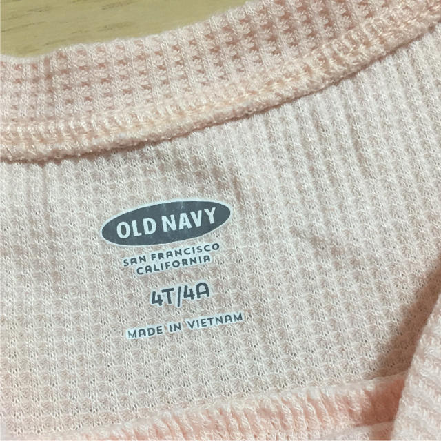 Old Navy(オールドネイビー)のOLDNAVY キッズAライントップス キッズ/ベビー/マタニティのキッズ服女の子用(90cm~)(Tシャツ/カットソー)の商品写真