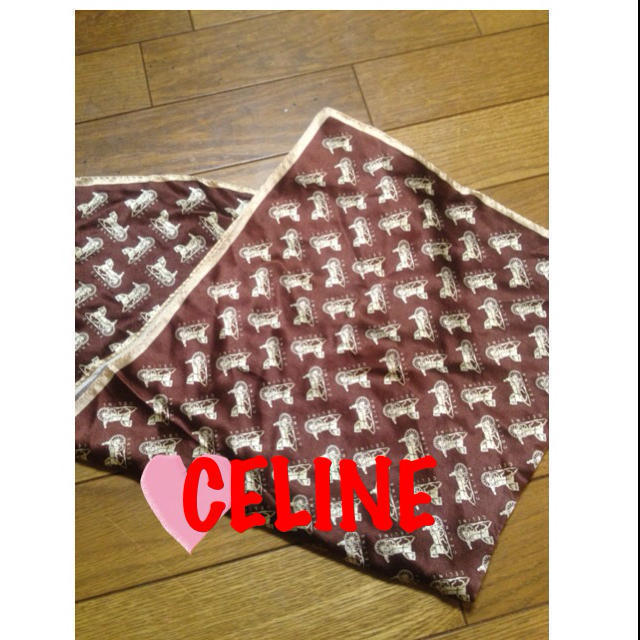 celine(セリーヌ)のSALE❤CELINE  （小）？ レディースのファッション小物(バンダナ/スカーフ)の商品写真