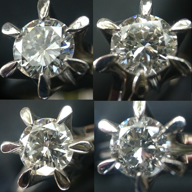 ダイヤ  リング  立て爪  指輪 レディースのアクセサリー(リング(指輪))の商品写真