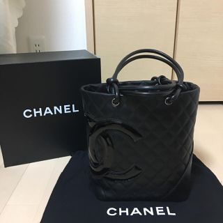 シャネル(CHANEL)のもっち様専用♪ シャネル  カンボンライン  ミディアムトート 美品♪(ハンドバッグ)