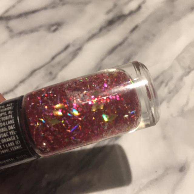 NYX(エヌワイエックス)の日本未発売 LA COLORS グリッターネイル 2色セット glitter コスメ/美容のネイル(マニキュア)の商品写真