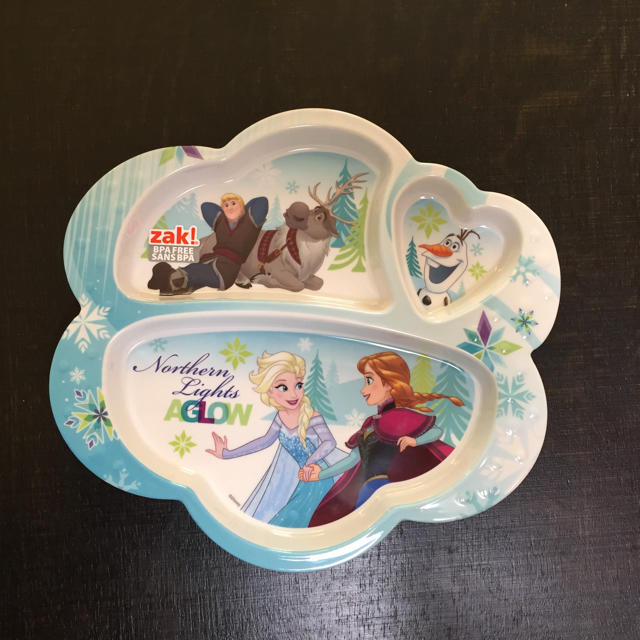 Disney(ディズニー)の(新品・未使用）アナと雪の女王のランチプレート キッズ/ベビー/マタニティの授乳/お食事用品(プレート/茶碗)の商品写真