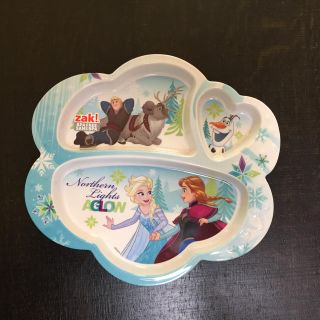 ディズニー(Disney)の(新品・未使用）アナと雪の女王のランチプレート(プレート/茶碗)