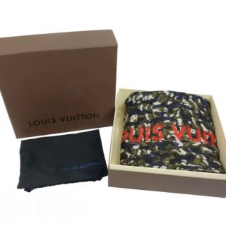 LOUIS VUITTON(マフラー/ショール ・ グリーン・カーキ/緑色系 LOUIS VUITTON(マフラー/ショール ・ グリーン・カーキ/緑色系