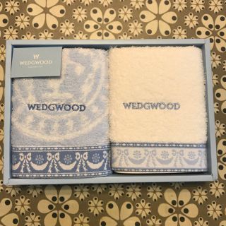 ウェッジウッド(WEDGWOOD)のWEDGWOOD・ウォッシュタオル２枚セット(タオル/バス用品)