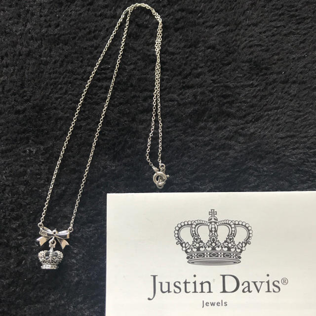 Justin Davis - 新品◇JUSTIN DAVIS◇クラウンリボンネックレス Justin Davis - 新品◇JUSTIN DAVIS◇クラウンリボンネックレス