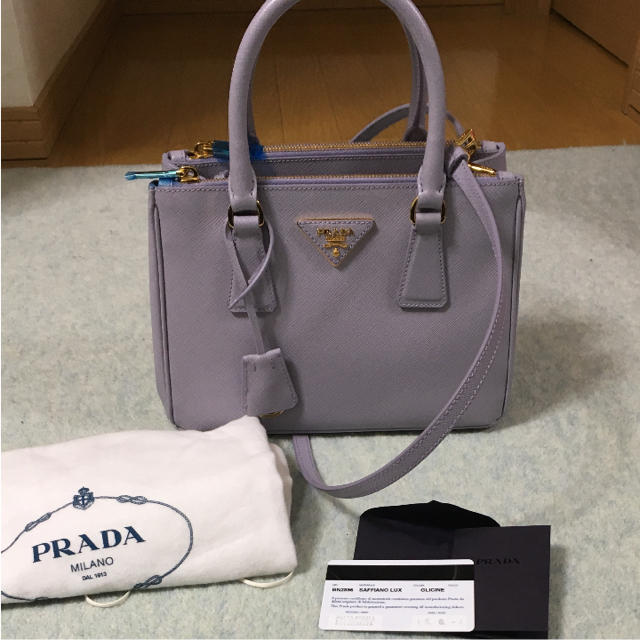 正規品】 新品 プラダ - PRADA サフィアーノ バッグ ハンドバッグ