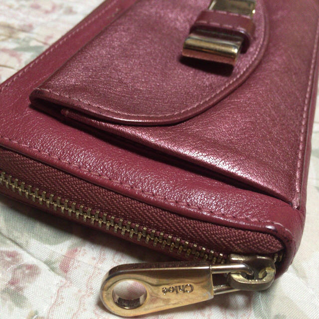 Chloe(クロエ)のクロエ リリィ ラウンドファスナー長財布 レディースのファッション小物(財布)の商品写真