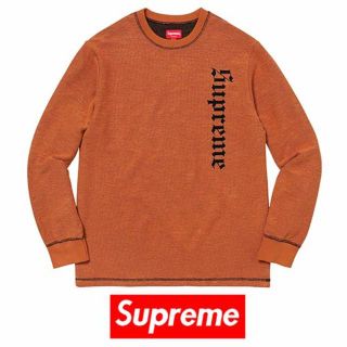 シュプリーム(Supreme)の【クラス様専用】SUPREME Reverse Terry L/S Top(Tシャツ/カットソー(七分/長袖))