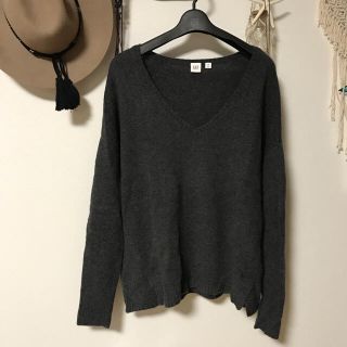 ギャップ(GAP)のGAP Vネック ドルマンニット ギャップ 美品(ニット/セーター)