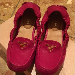 プラダ(PRADA)のりょりょ様専用ですわPRADA シューズ37ハーフ、ブーツ37(バレエシューズ)