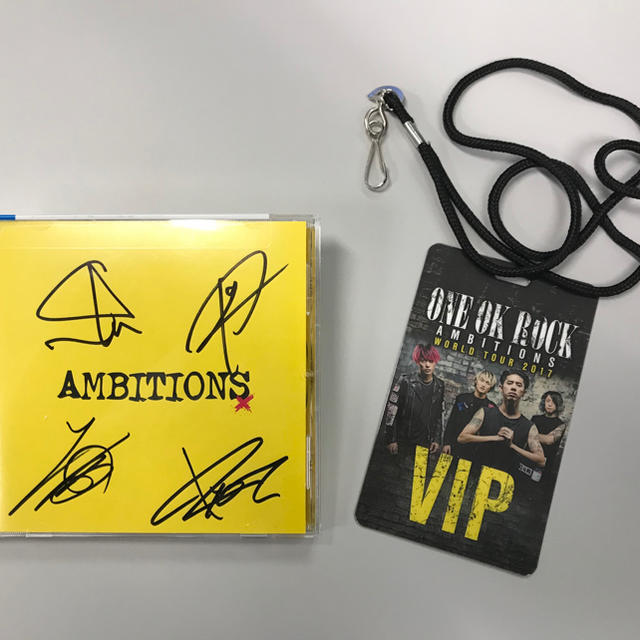 ONE OK ROCK Ambitions  新品未開封 VIPパス付