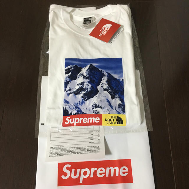 Supreme - Supreme× THE NORTH FACEコラボTシャツの通販 by
