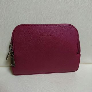 フルラ(Furla)の新品未使用⭐FURLA   ポーチ⭐ボルドー ピンク(ボディバッグ/ウエストポーチ)