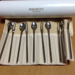 ミキモト(MIKIMOTO)の【ya.様専用】【新品】MIKIMOTO スプーン&フォーク(カトラリー/箸)