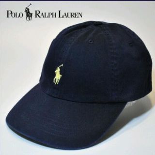 ポロラルフローレン(POLO RALPH LAUREN)のPOLO RALPHLAUREN ポロ ラルフローレン キャップ ネイビー(キャップ)