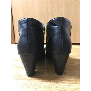 グローバルワーク(GLOBAL WORK)の黒のレザーブーツ👠(ブーツ)