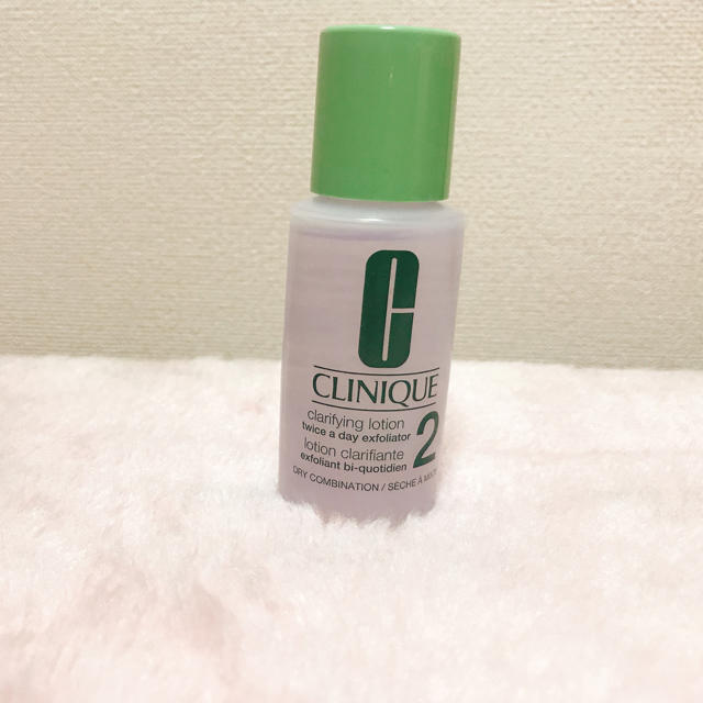 CLINIQUE(クリニーク)の【sora＊2月上旬発送停止様専用】CLINIQUE 拭き取り化粧水 30ml  コスメ/美容のスキンケア/基礎化粧品(化粧水/ローション)の商品写真