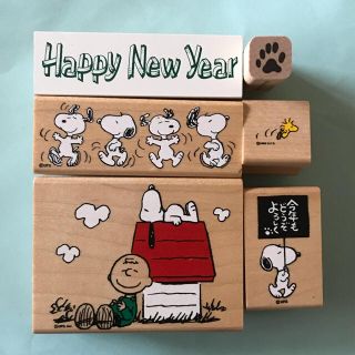 スヌーピー(SNOOPY)のスヌーピーはんことパッドセット(はんこ)