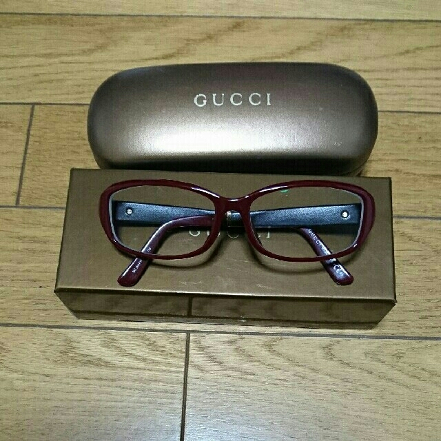 Gucci(グッチ)のGUCCI メガネ レディースのファッション小物(サングラス/メガネ)の商品写真
