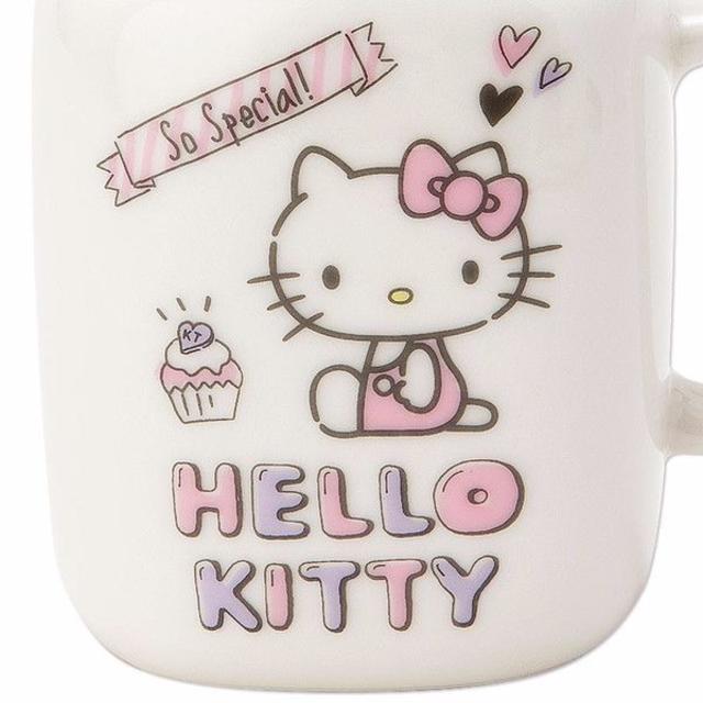 ハローキティ(ハローキティ)のハローキティ ジャー風 マグカップ Hello kitty エンタメ/ホビーのおもちゃ/ぬいぐるみ(キャラクターグッズ)の商品写真