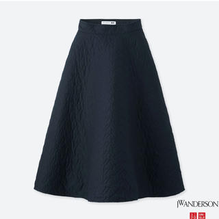ユニクロ(UNIQLO)のユニクロ♡キルトスカート w/64cm(ひざ丈スカート)