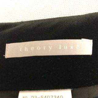 セオリーリュクス(Theory luxe)のベロアスカート☆セオリー リュクス(ひざ丈スカート)