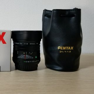 ペンタックス(PENTAX)の【ほぼ未使用】ペンタックス　リミテッド　31mm +kenko c-plフィルタ(レンズ(単焦点))