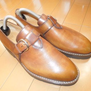 ベルルッティ(Berluti)のベルルッティ Berluti モンクストライプ ゴム底 ベネチアンレザー 新品(ドレス/ビジネス)