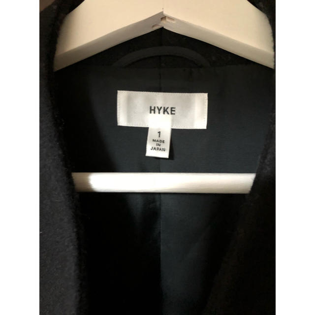 HYKE(ハイク)のHYKE ノーカラーコート サイズ1 レディースのジャケット/アウター(ノーカラージャケット)の商品写真