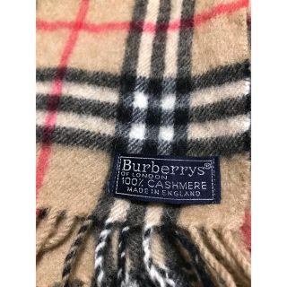 バーバリー(BURBERRY)の☆ バーバリー カシミヤ 100% マフラー ☆(マフラー/ショール)