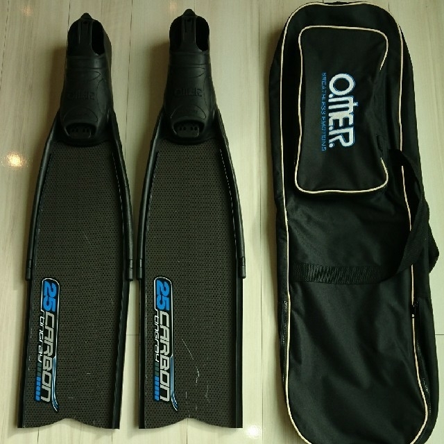別倉庫からの配送 OMER STINGRAY CAMU 3D フィン おまけバッグ付き jsu