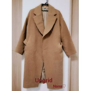 アングリッド(Ungrid)のSALE ほぼ新品♡Ungrid♡オーバーサイズ コート♡ベージュ♡M(ロングコート)