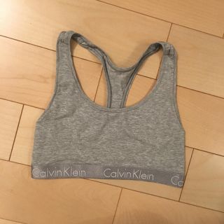 カルバンクライン(Calvin Klein)のCalvinKlein グレー(ブラ)