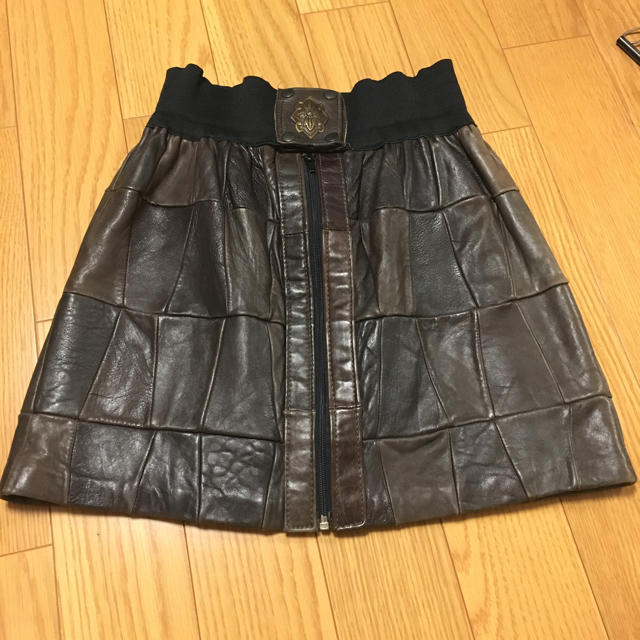 Grimoire(グリモワール)のvintage レザースカート レディースのスカート(ミニスカート)の商品写真