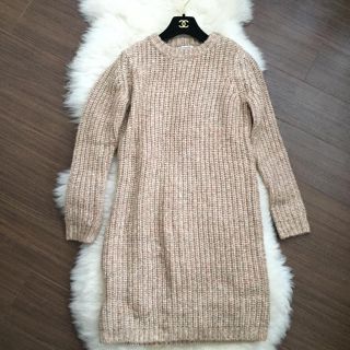 ルーニィ(LOUNIE)の【美品】LOUNIE♡ルーニィ ニットワンピース｡♪:*°(ひざ丈ワンピース)