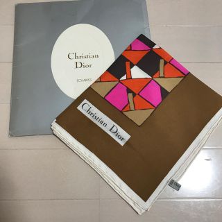 クリスチャンディオール(Christian Dior)の専用 未使用品 ディオール ビンテージ シルクスカーフ(バンダナ/スカーフ)