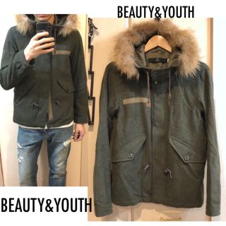 ビューティアンドユースユナイテッドアローズ(BEAUTY&YOUTH UNITED ARROWS)の【売約済】他の方は購入しないでください！BEAUTY&YOUTHミリタリー(ミリタリージャケット)