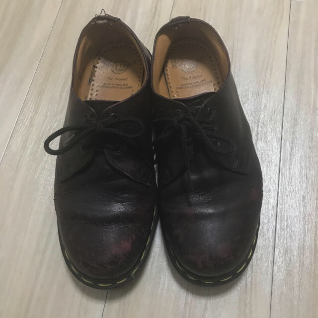 Dr.Martens(ドクターマーチン)の古着 ドクターマーチン 3ホール レディースの靴/シューズ(ローファー/革靴)の商品写真