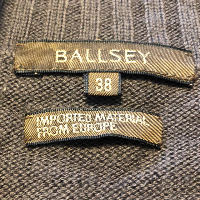 Ballsey(ボールジィ)の【美品】ボールジィ ブラウン ニット 38 送料無料 レディースのトップス(ニット/セーター)の商品写真