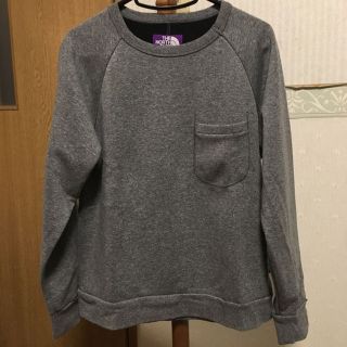 ザノースフェイス(THE NORTH FACE)のTHE NORTH FACE パープルレーベル スウェット M グレー(スウェット)