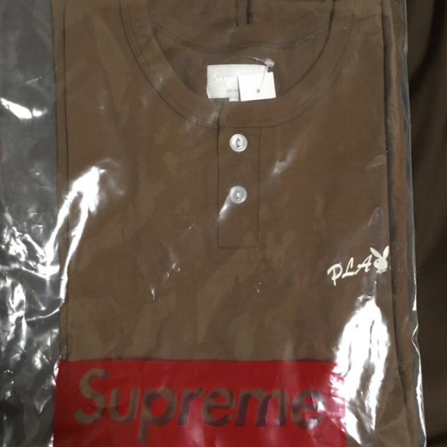 Supreme(シュプリーム)のSupreme Playboy S/S Henley Top プレイボーイ M メンズのトップス(ポロシャツ)の商品写真