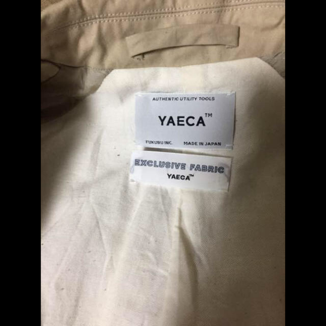 YAECA(ヤエカ)の【19830119様専用】YAECA ヤエカ ステンカラーコートショート メンズのジャケット/アウター(ステンカラーコート)の商品写真