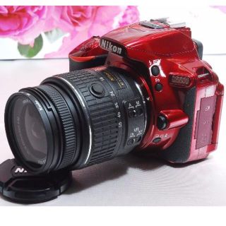 ニコン(Nikon)のtanaka様専用 Nikonn D5500 レンズキット レッド(デジタル一眼)