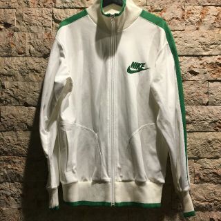 vintage NIKE トラックトップ ハイネック ジャージ ライムグリーン系