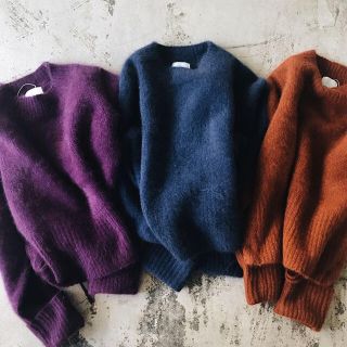 アメリヴィンテージ(Ameri VINTAGE)のMAMA様専用♡Ameri PETIT RACCOON KNIT TOP(ニット/セーター)