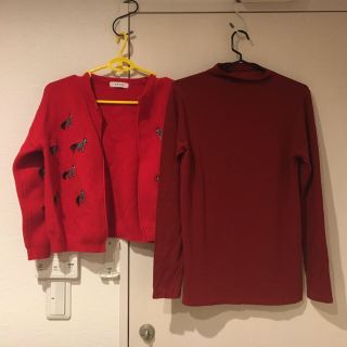 アメリヴィンテージ(Ameri VINTAGE)のAmeri vintage 黒石奈央子さんコーデセット販売✨しまうまカーディガン(セット/コーデ)