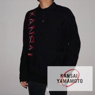 カンサイヤマモト(Kansai Yamamoto)の山本寛斎 KANSAI YAMAMOTO SPORTS ポロニット ブラック(ニット/セーター)