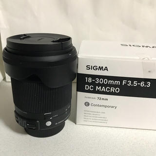 シグマ(SIGMA)のSIGMA 18-300mm Nikon用 オマケ付き(レンズ(ズーム))